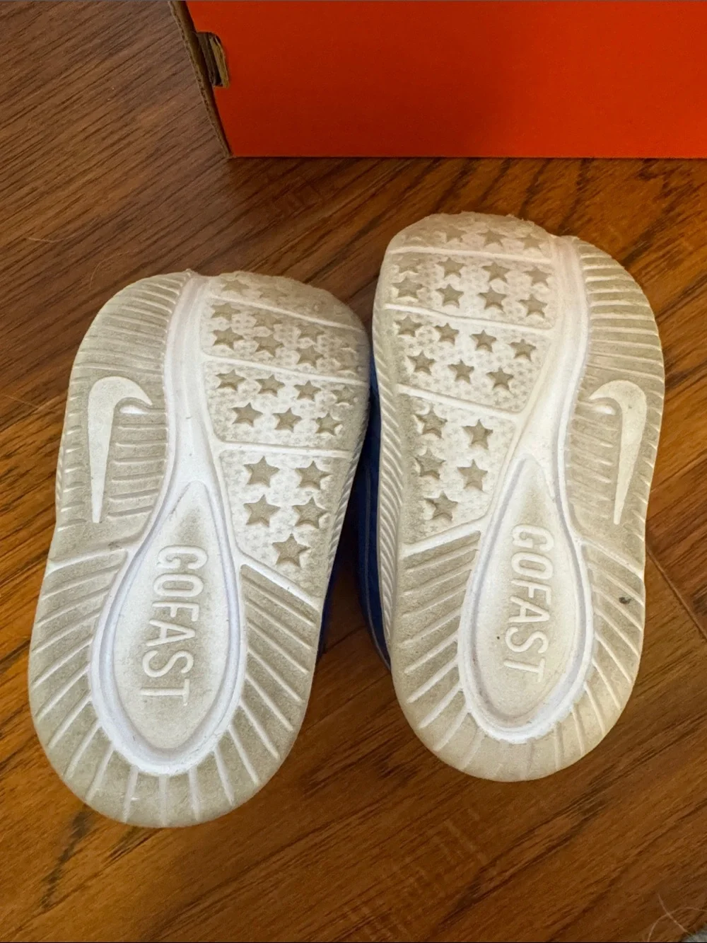 Nike Toddler Navy Blue Velcro Sneakers